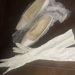 Coloriffics Wedding Heels And Gloves