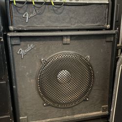 Vintage 70’s Fender PA-100 Tube Amp and Bassman Cab