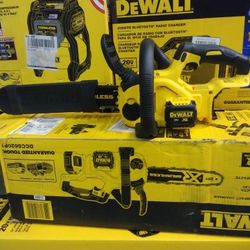 DEWALT 20V MAX XR BRUSHLESS 12"IN CHAINSAW TOOL ONLY NEW 