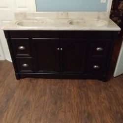 Double Sink Bathroom Vanity 
