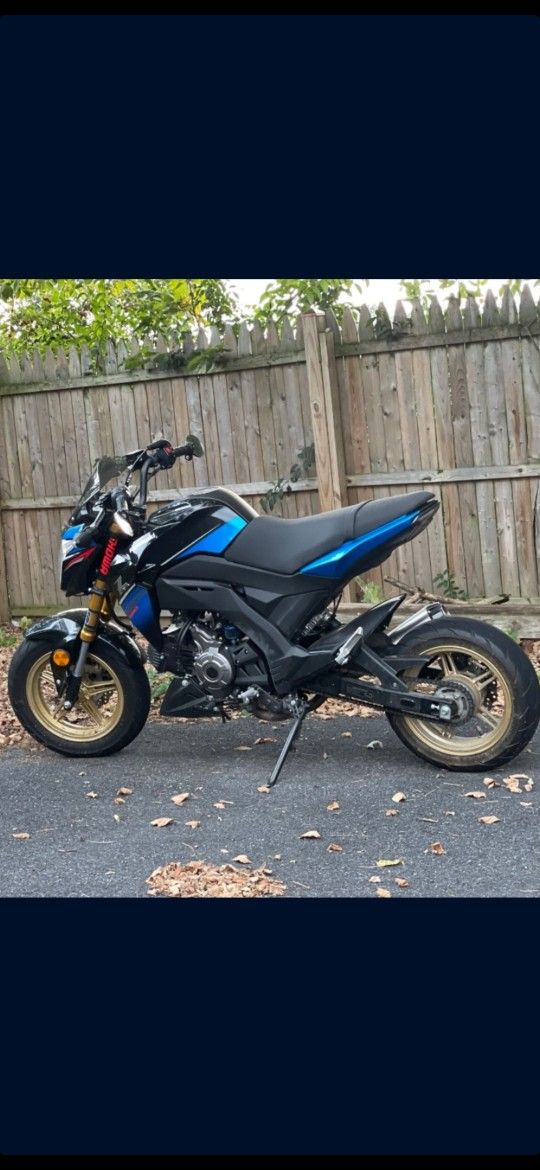 kawasaki z125 2018 special edition 