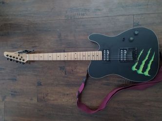 Schecter Diamond Series X Monster Energy