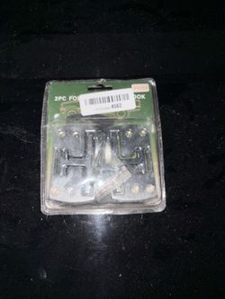 Chrome Folding Table / Shelf Brackets (2-Piece Set) - Brand New