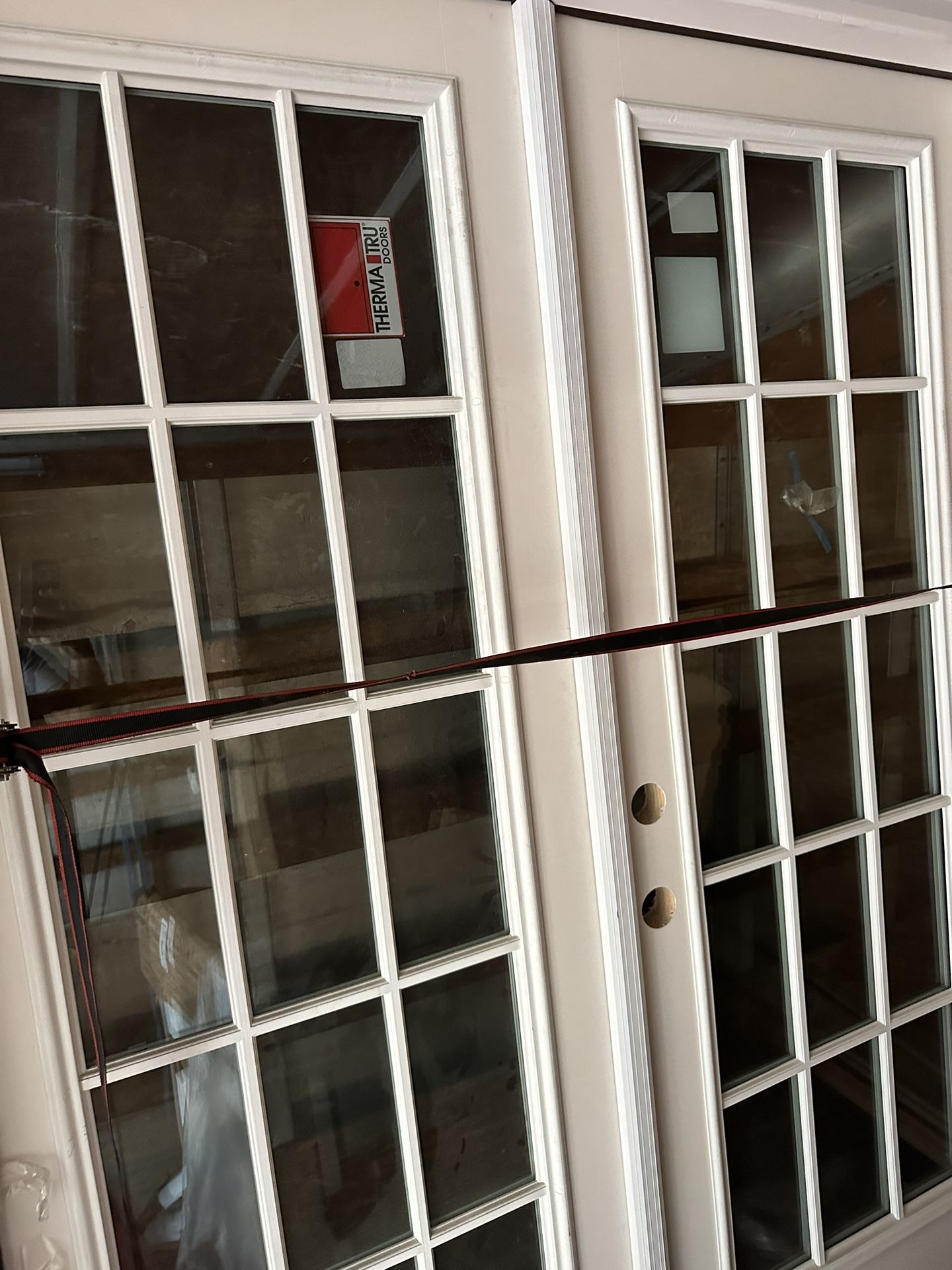 New Therma-Tru Benchmark Doors 60” x 80” Double Strength Ready To Paint Right-Hand Inswing French Patio Door