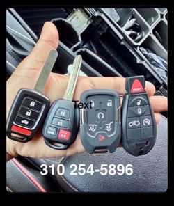 Llaves y controles keys fobs Chevy gmc Cadillac Toyota Honda Dodge jeep Chrysler Ford Lincoln Nissan Infiniti