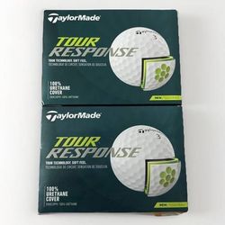 NEW GOLF BALLS TaylorMade Tour Response 24 Balls 2 Dozen