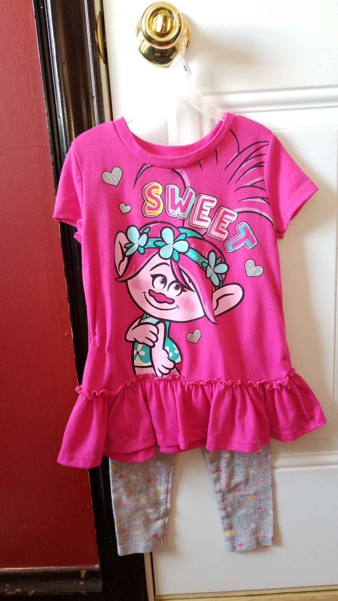 Dream Works Trolls toddler girls 4T