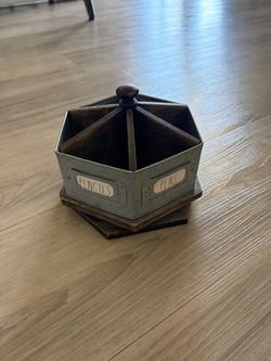 Rae Dunn revolving item holder