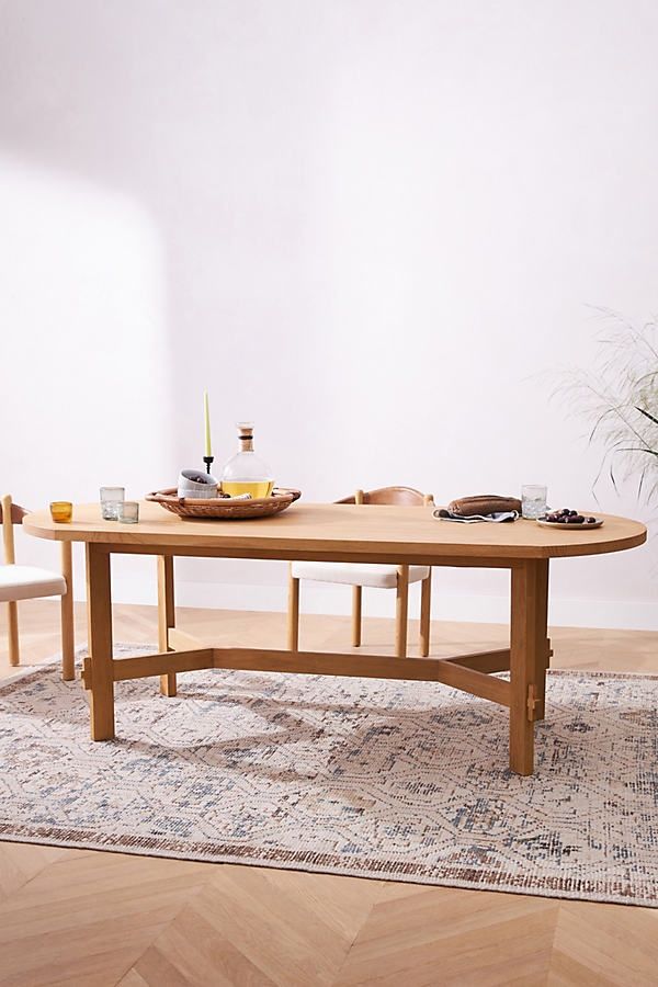 Amber Lewis for Anthropologie Henderson Dining Table Oak