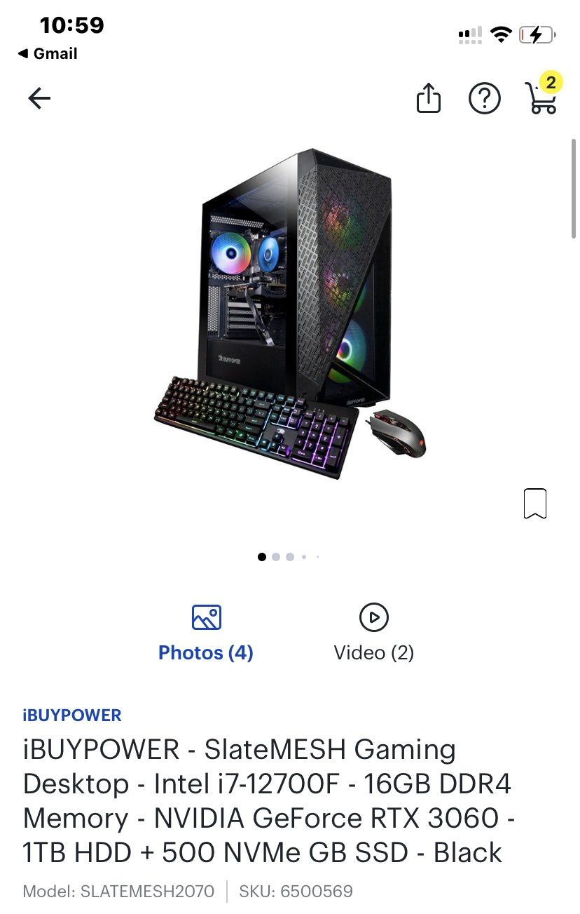 Gaming PC for Sale in Foraker, IN - OfferUp