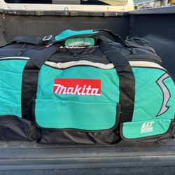 New!! EXTRA LARGE MAKITA  LXT TOOL BAG WITH WHEELS 