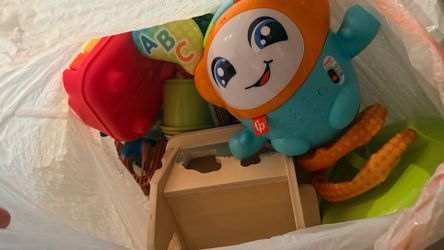 Bag full of good clean toys