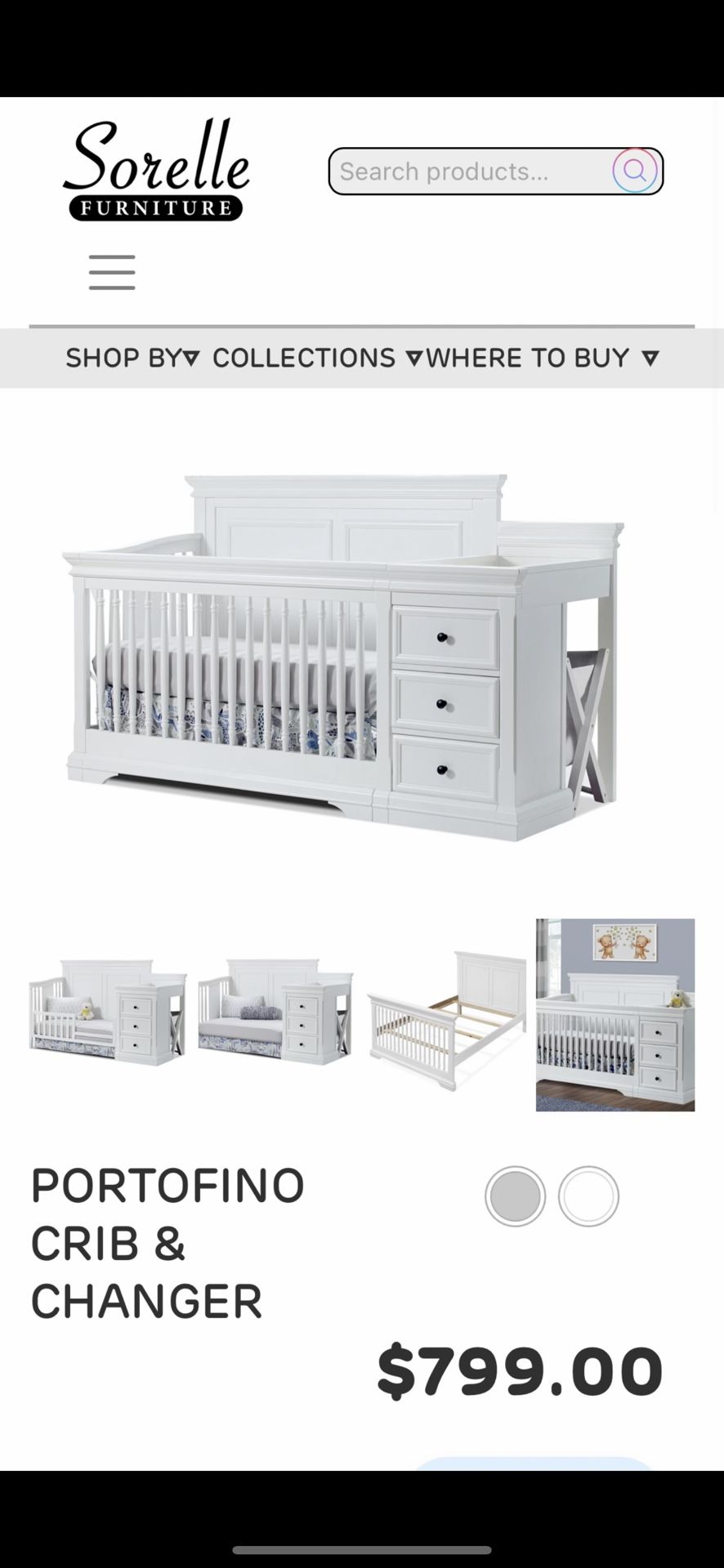 Baby Crib  (New)