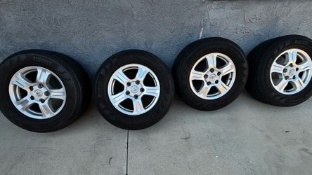 Toyota sequoia wheels/tires     18x8, 5x150 275/65R18