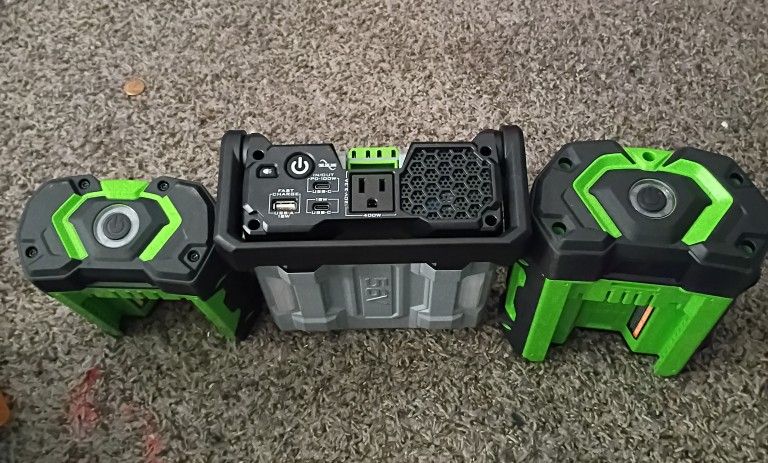 Power Inverter With 2 Batteries 56v Retails For Over $700