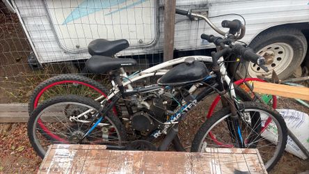 Gas powered bicycles