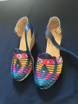 Guaraches de piel (mujer)