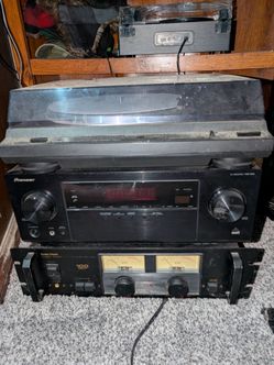 Stereo Equipment with Turntable