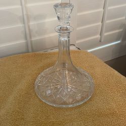 Decanter, Lead Crystal, Made In Croatia