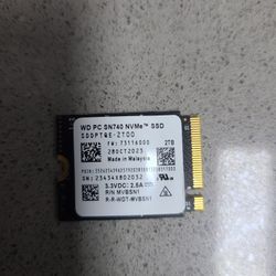 Western Digital SN740 2 TB NVME 2230 SSD