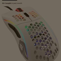 *USED 2020* Glorious  Gaming Model D - Wired Gaming Mouse - Matte White - #BUY2MOD