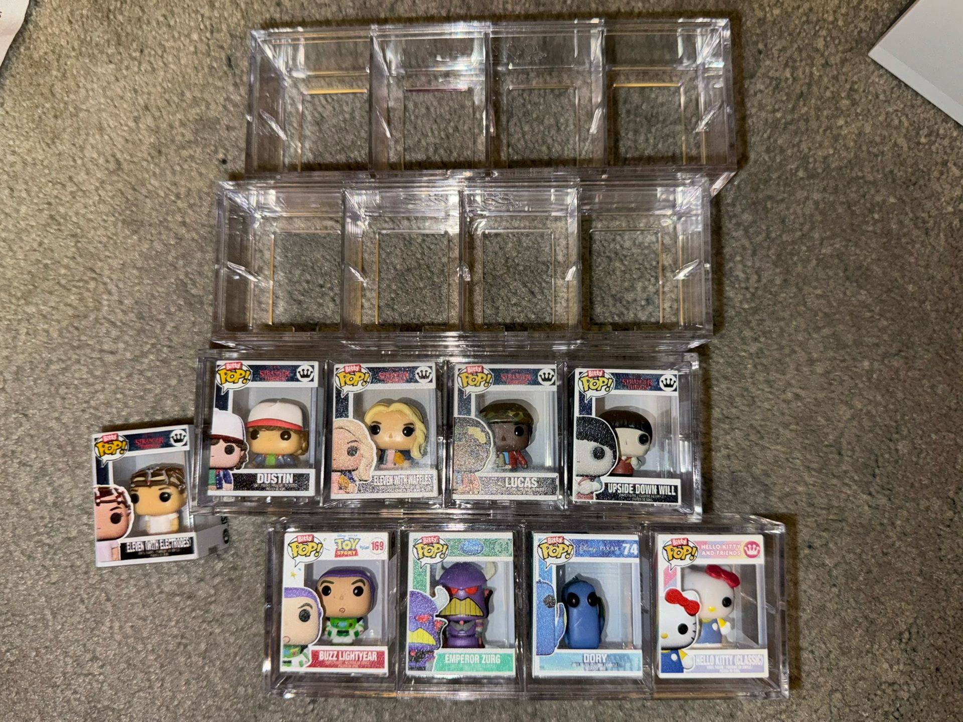 Funko Bitty Pops And Cases