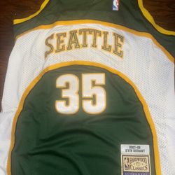 Kevin Durant Seattle SuperSonic Throwback Sz M