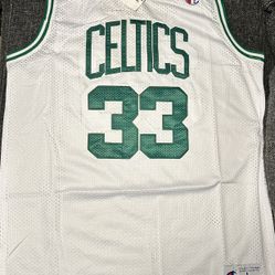 Larry Bird White Jersey 33