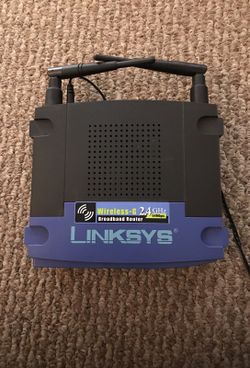 Linksys 2.4GHz wireless router