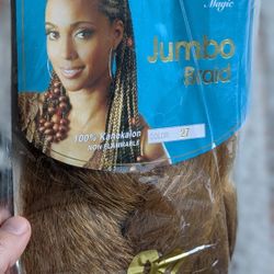 Bobbi Boss 100% Kanekalon Jumbo Braiding Hair  Extensions COLOR 30 (MED BROWN) Holiday Magic
