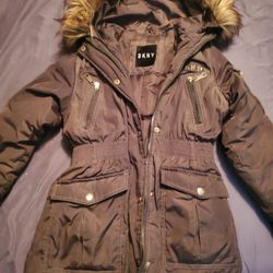 Girl 10/12 DKNY Winter Jacket Coat