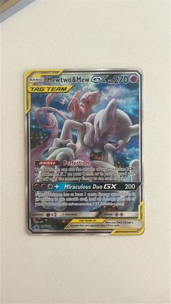 Pokemon Mewtwo & mew GX Tag team