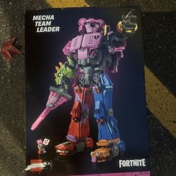 Mecha Team Leader Lego Set