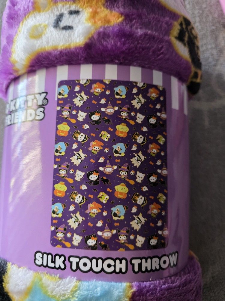 Hello Kitty And Friends Halloween Blanket