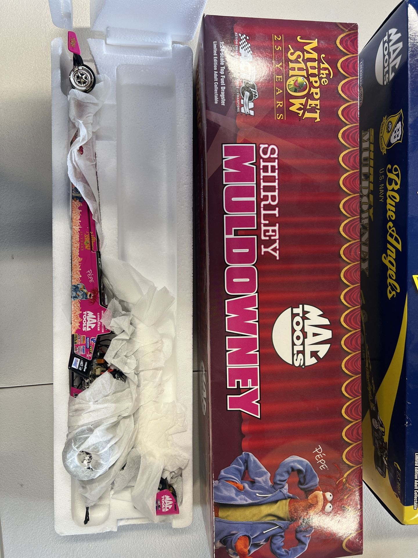 Shirley Muldowney  Muppet Dragster 