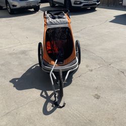 Via Velo Jogger With Bike Trailer Attachment 