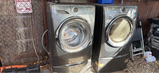 Washer and dryer