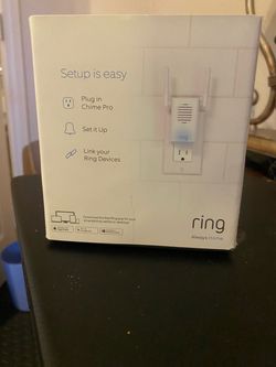 Ring Chime Pro Wi-Fi Extender & Chime