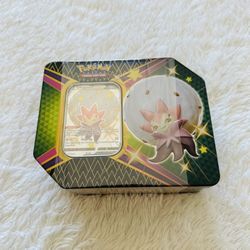 Pokémon TCG Shining Fates Tin Eldegoss V Brand New 