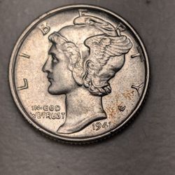 CHOICE: **1941-S** Mercury Dime 