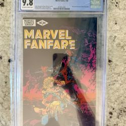 Marvel Fanfare #2 CGC 9.8 1st Man-Spider