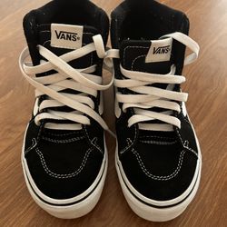 Youth Vans High Tops Size 2