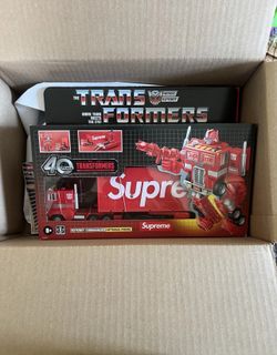 Supreme®/Transformers G1 Optimus Prime Figure
