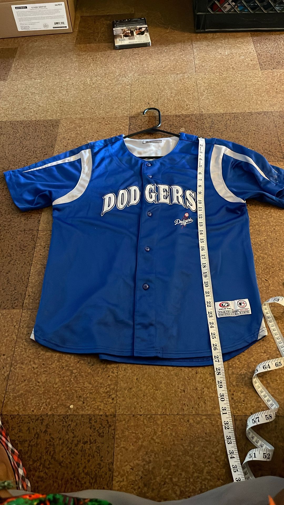 Los Angeles Dodgers Jersey True Fan Baseball MLB Blue