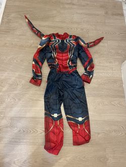 Iron Spider-man Costume Halloween 9-10 Size