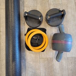 Perfect Push Up, Ab Carve Roller Wheel, Gymnastic Ring, High Density Foam Roller 