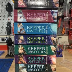 Keeper Lost Cities by Shannon Messenger, Collection 8 Books