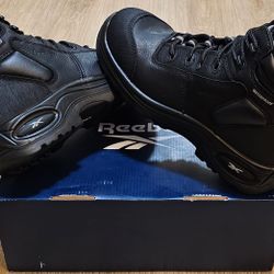 REEBOK Work Boots Size 9 For Men 