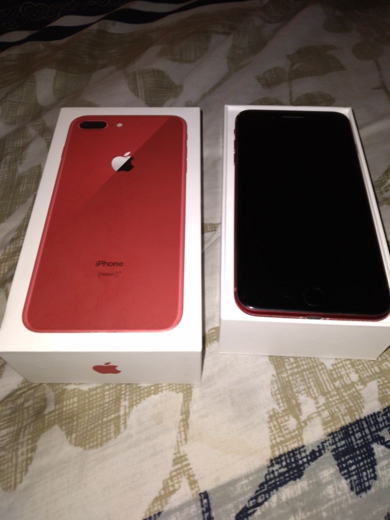 Iphone 8 + new fresh out the box unlocked lil cracs on the back...cash only meet n public place no shipping so don't ask 250 firm