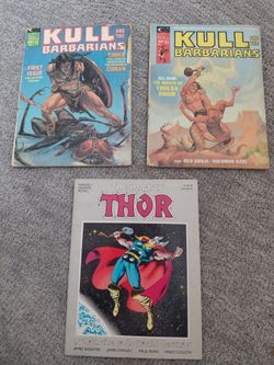 Vintage comic books